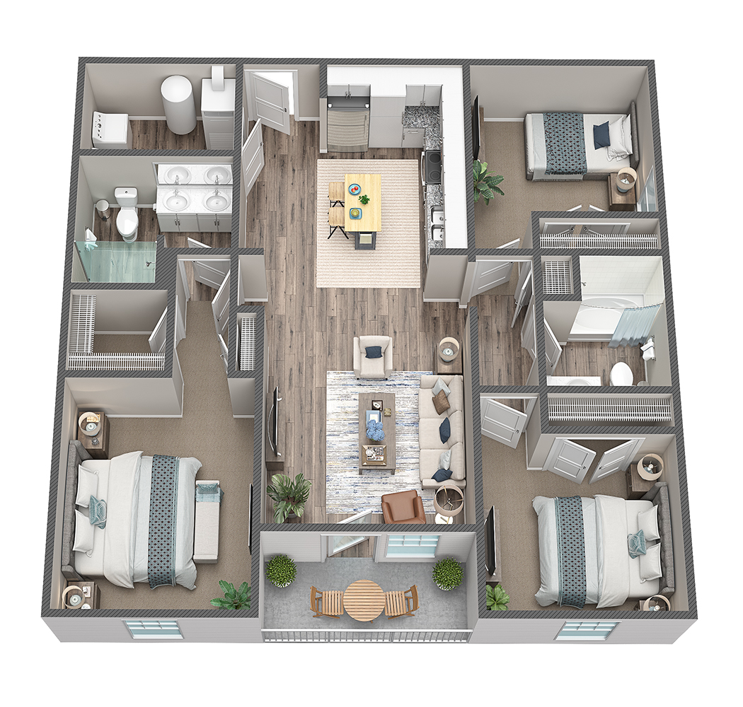 C1 floor plan